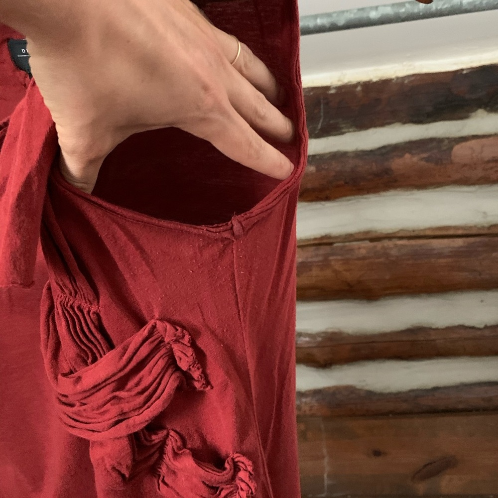 🌺3/$20🌺Anthropologie | Deletta Unveiled Red Tank - Picture 5 of 12